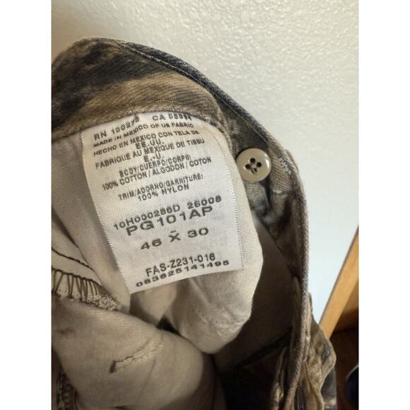 Wrangler Pro Gear Camo Brush Pants Men’s Size 46 x 30 Realtree Hunting Outdoors - Picture 5 of 5